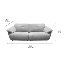 Causeuse modulaire - 2 mcx