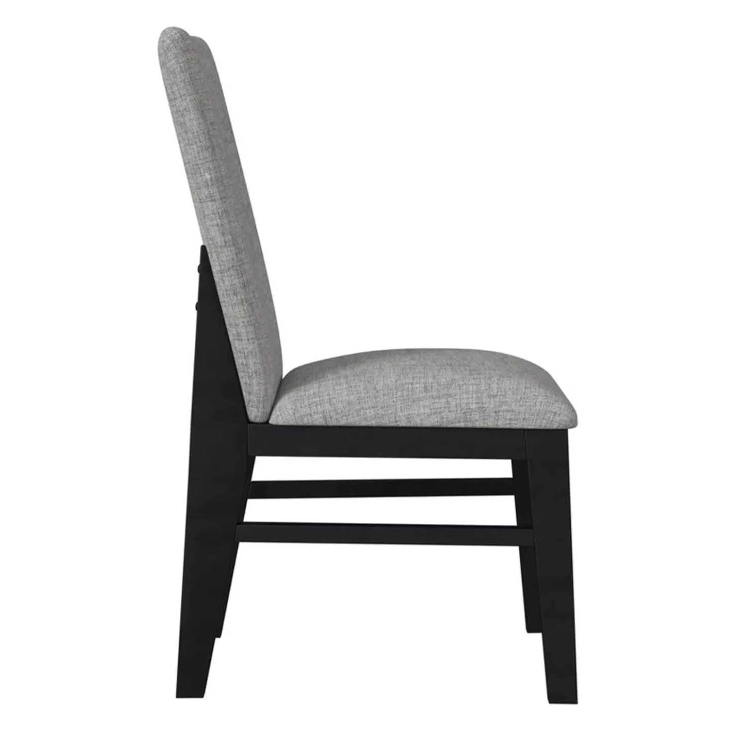 Chaise (boite de 2) - tissu gris