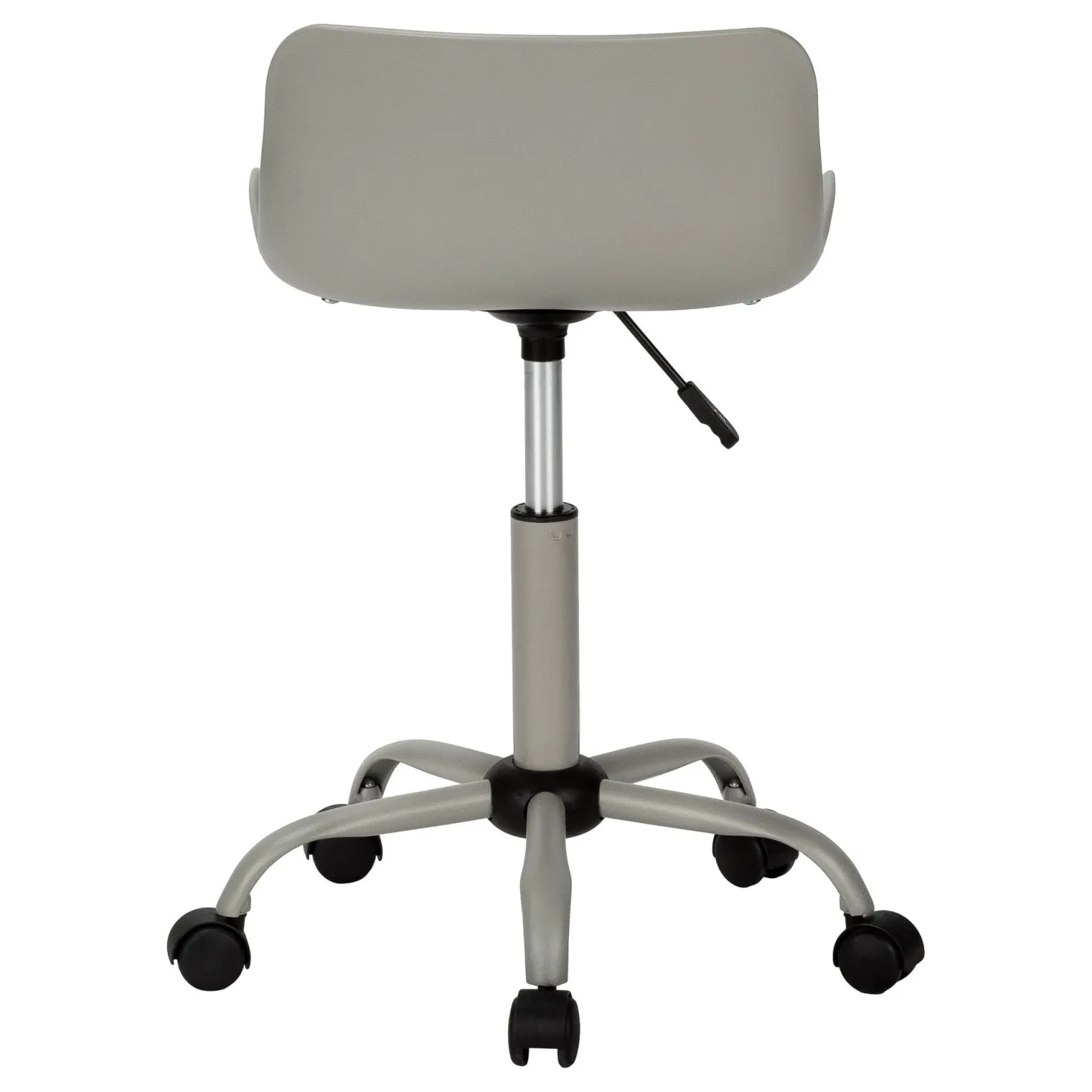 Chaise de bureau - juvénile dossier bas - hauteur réglable - gris - Monarch