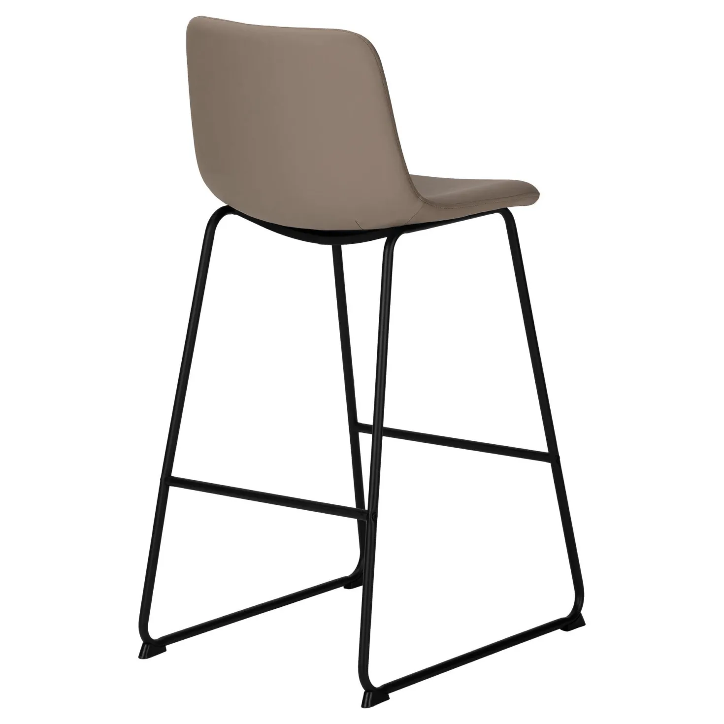Chaise de bureau - taupe simili-cuir / sureelevee - Monarch