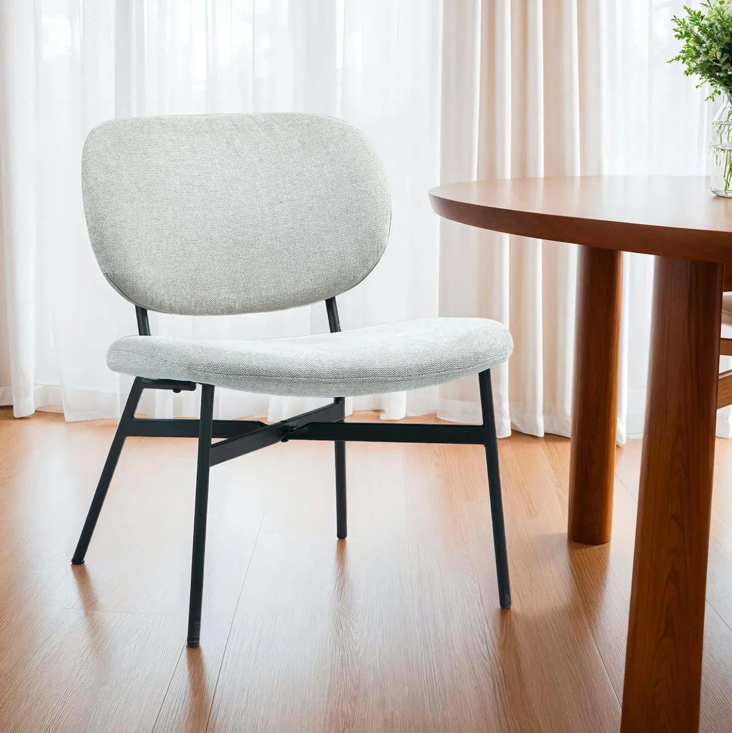 Chaise de salle à manger - beige