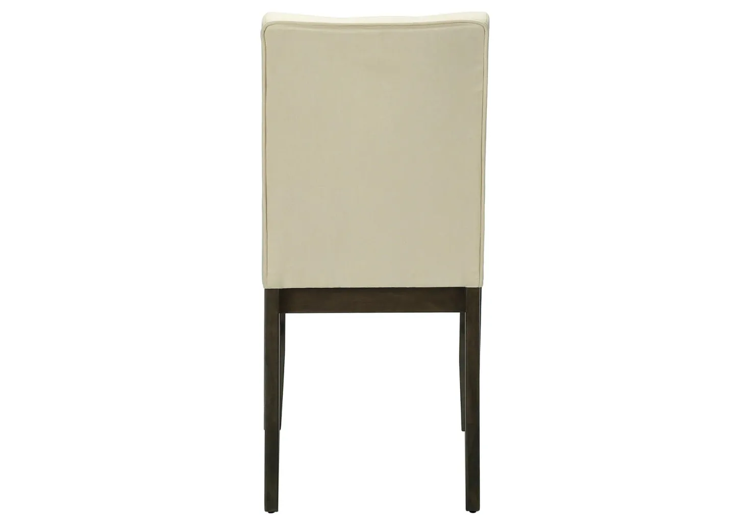 Chaise - 2mcx - 37"H, gris, siège tissu crème - Monarch