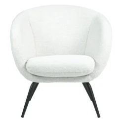 Chaise rembourrée - blanc
