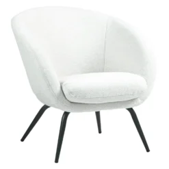 Chaise rembourrée - blanc