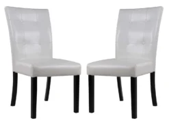 Chaises (bte de 2) - blanc