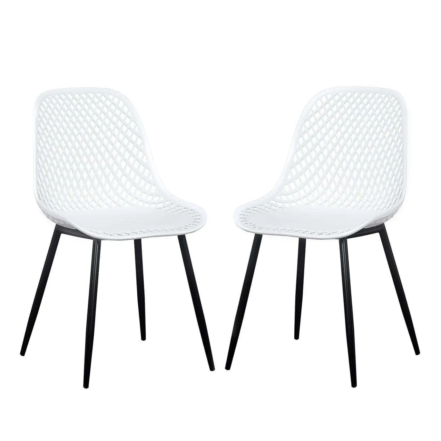 Chaises (bte de 2) - blanc