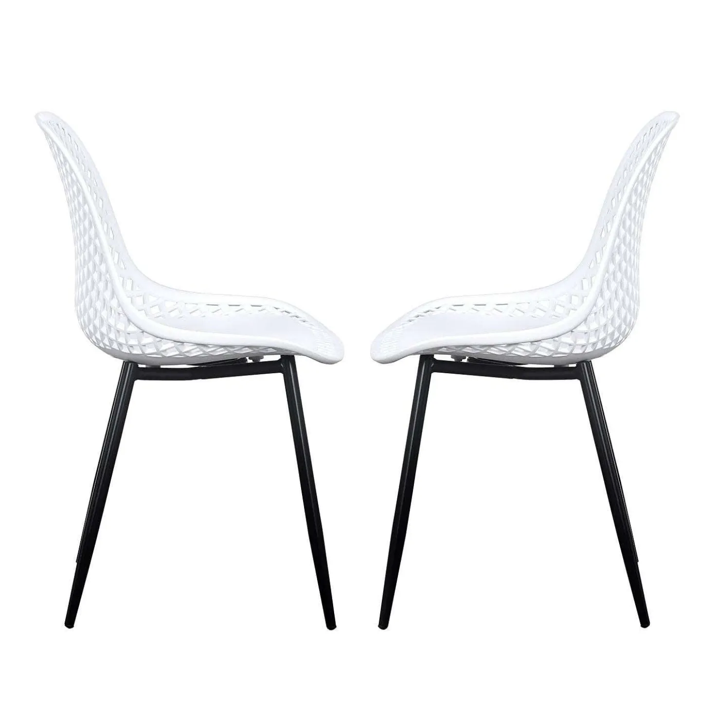 Chaises (bte de 2) - blanc