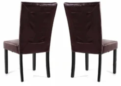 Chaises (bte de 2) - brun