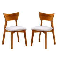 Chaises (bte de 2) - brun