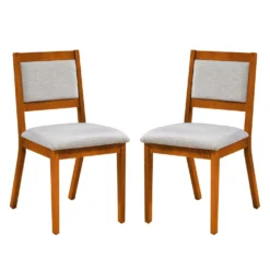 Chaises (bte de 2) - brun