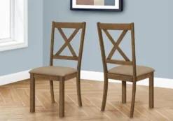 Chaises (bte de 2) - brun - Monarch