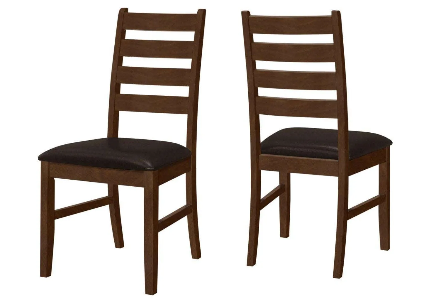 Chaises (bte de 2) - brun & noir - Monarch