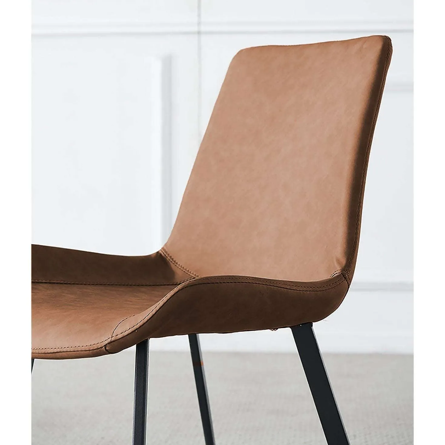 Chaises (bte de 2) - cognac