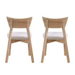 Chaises (bte de 2) - grège