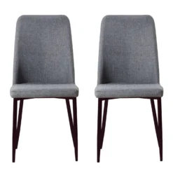Chaises (bte de 2) - gris