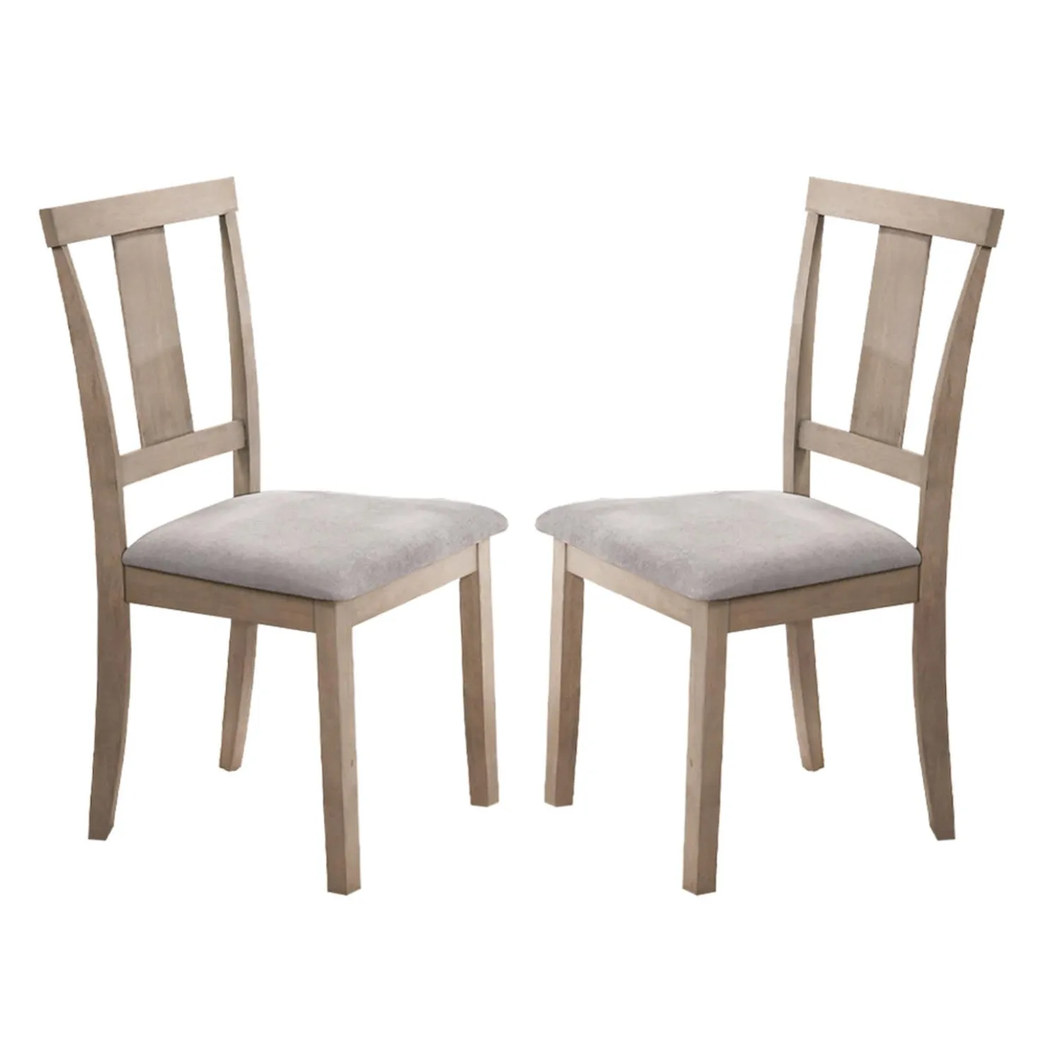 Chaises (bte de 2) - naturel