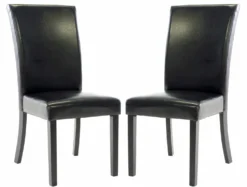 Chaises (bte de 2) - noir