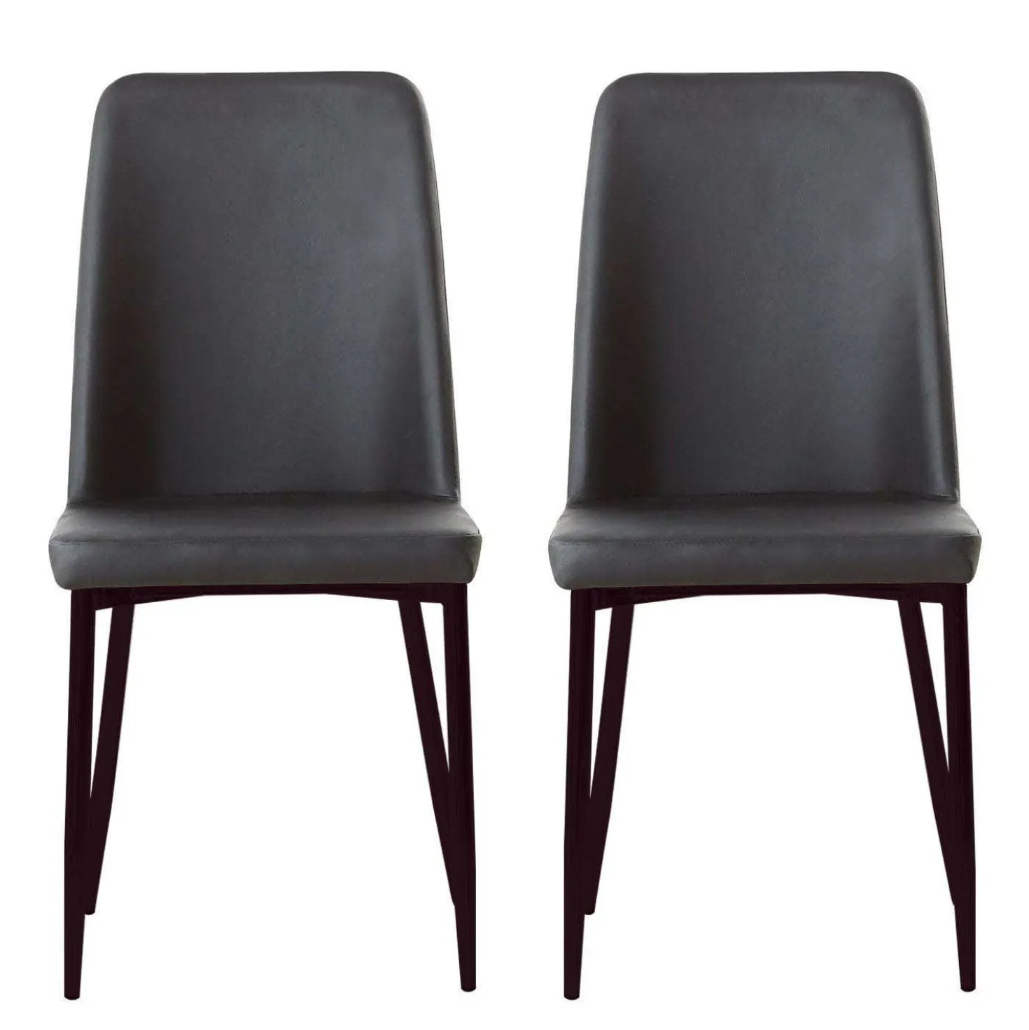 Chaises (bte de 2) - noir