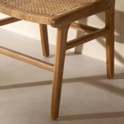 Chaises en cordage (bte de 2) - naturel