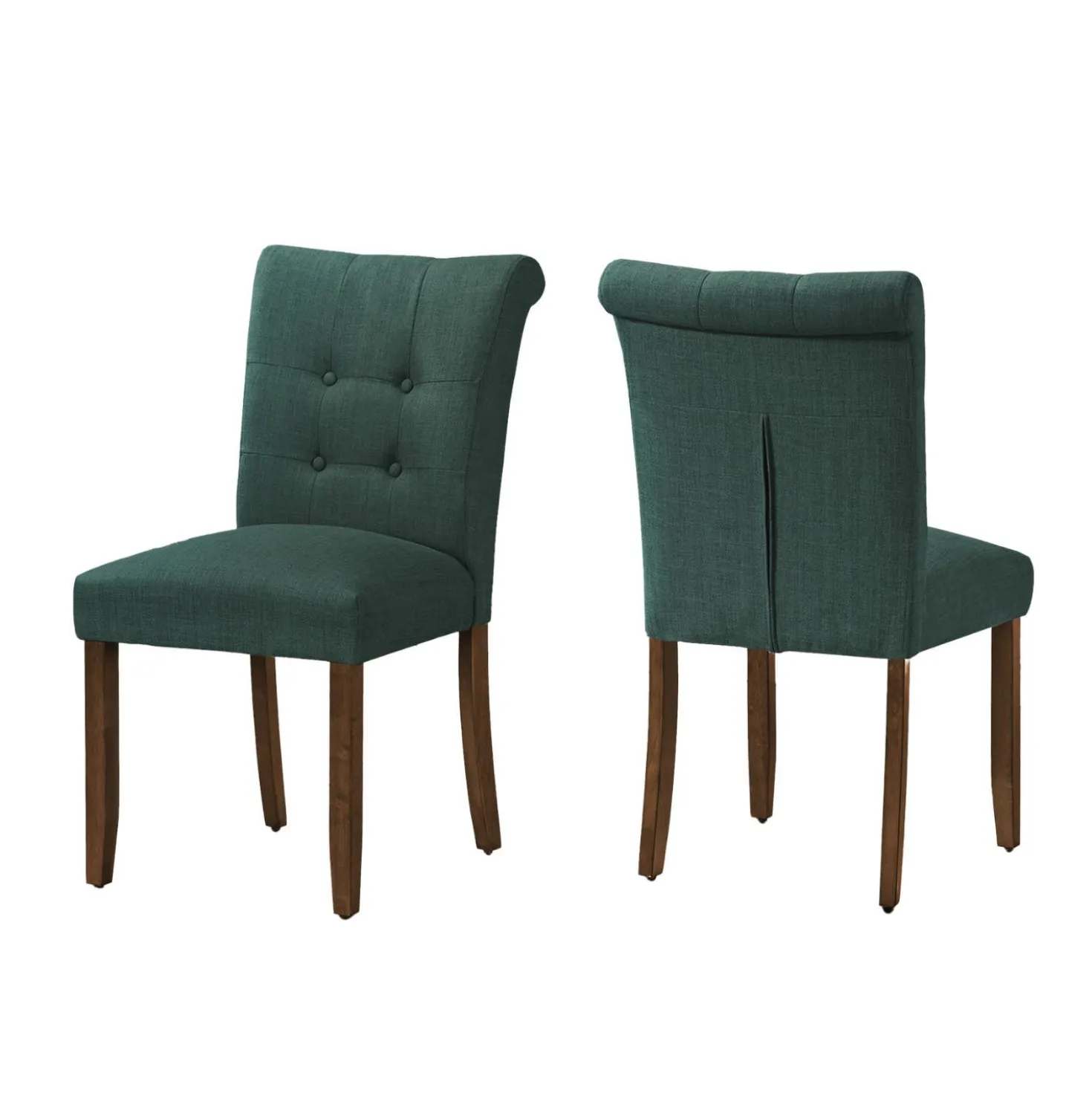 Chaises rembourrées (bte de 2) - bleu - Monarch