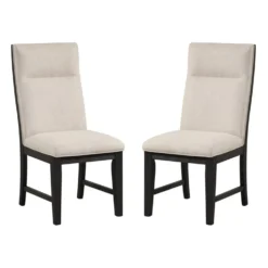 Chaises rembourrées (bte de 2) - Crème