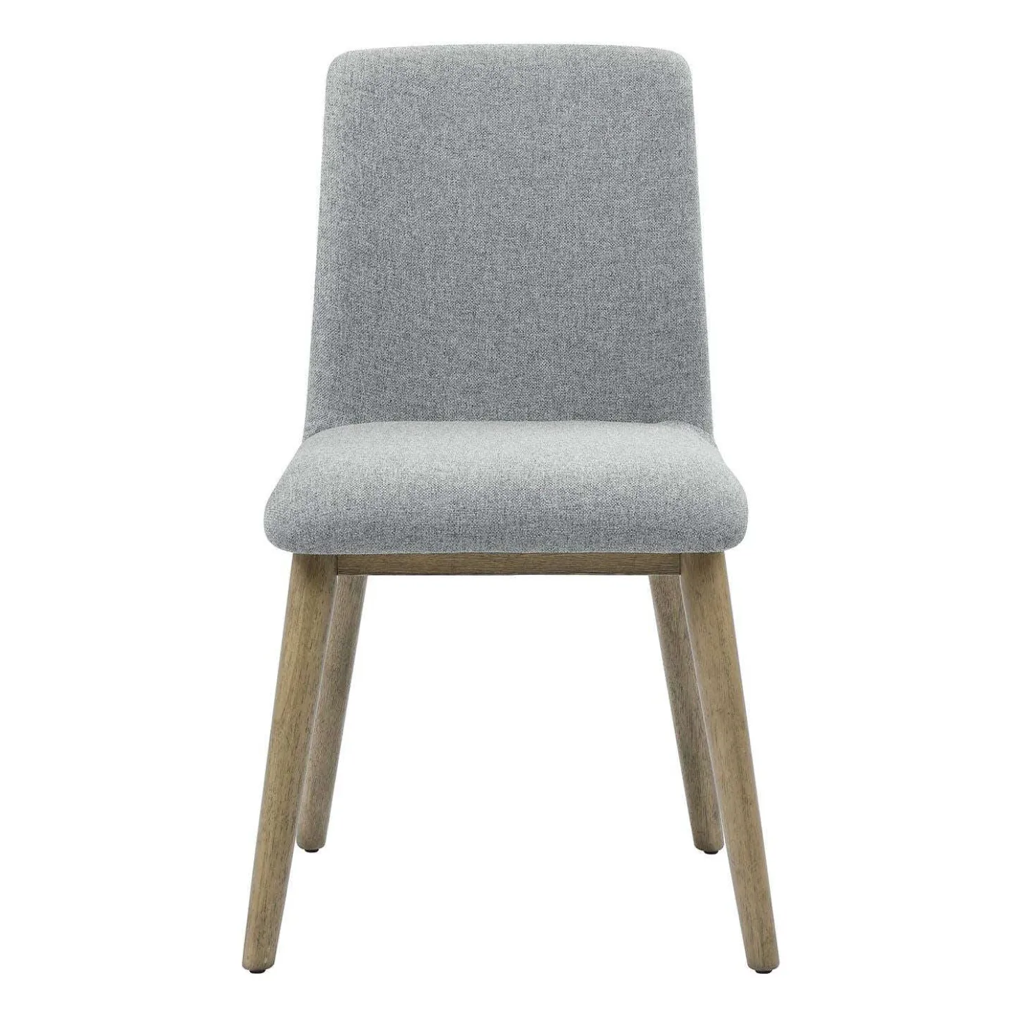 Chaises rembourrées (bte de 2) - gris