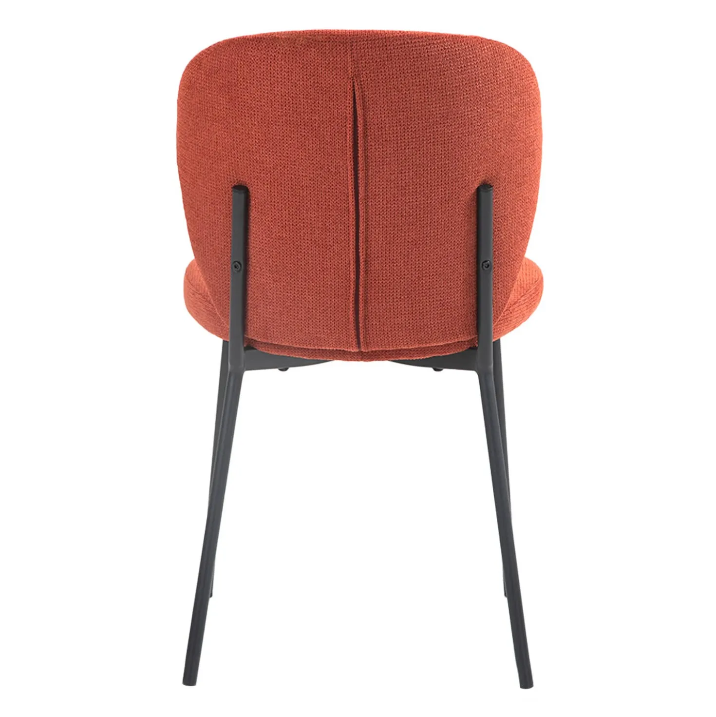 Chaises rembourrées (bte de 2) - rouge brique