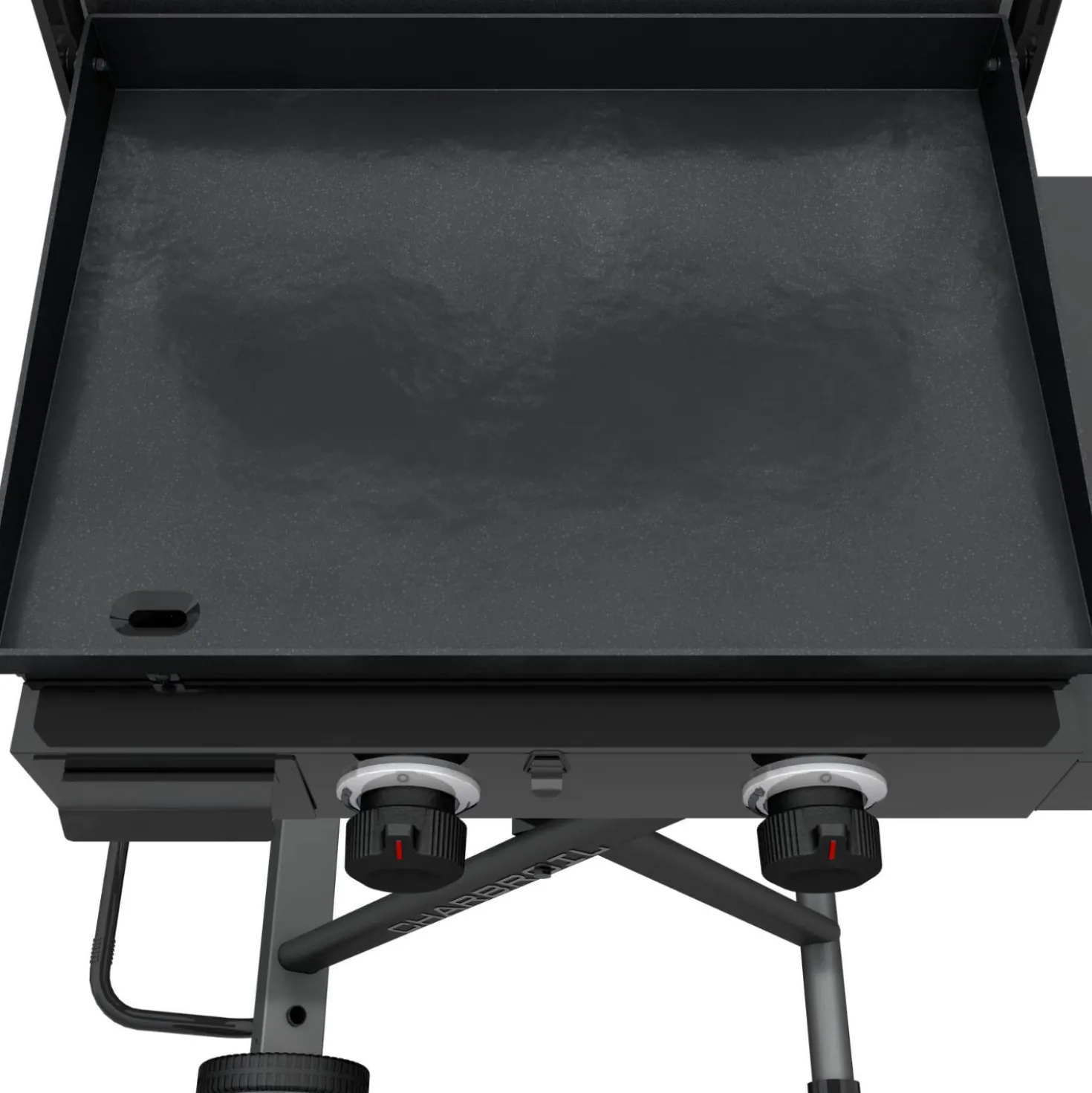 Charbroil Plancha portative au propane 22 po avec chariot pliant et 2 brûleurs - 24 000 BTU