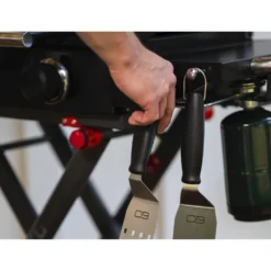 Charbroil Plancha portative au propane 22 po avec chariot pliant et 2 brûleurs - 24 000 BTU