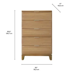 Chiffonnier à 5 tiroirs