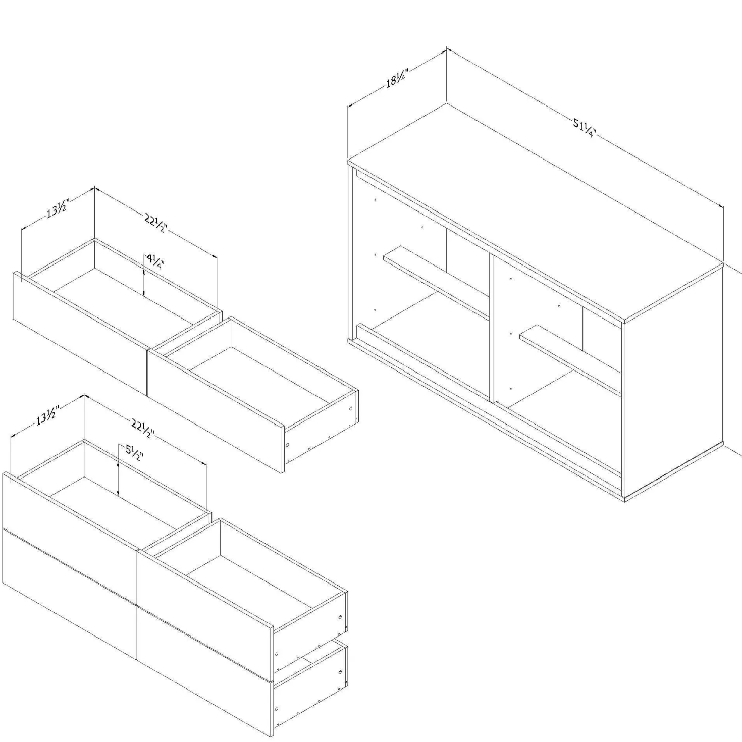 Commode - South Shore