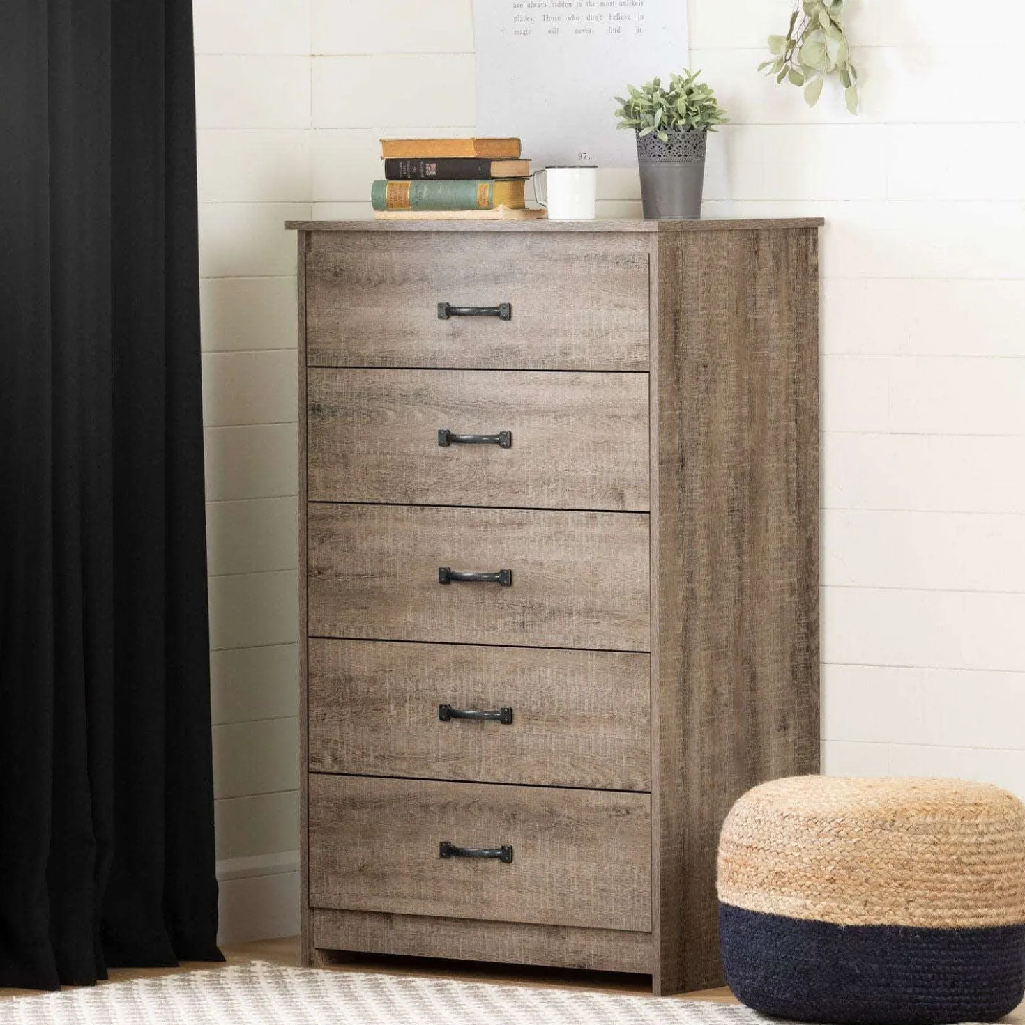 Commode 5 tiroirs - South Shore