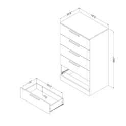 Commode 5 tiroirs - South Shore