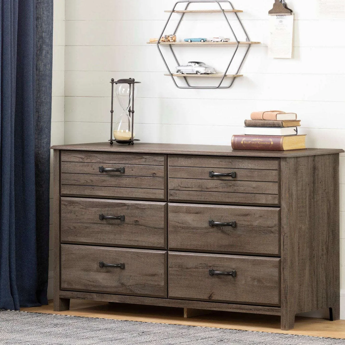 Commode 6 tiroirs - South Shore