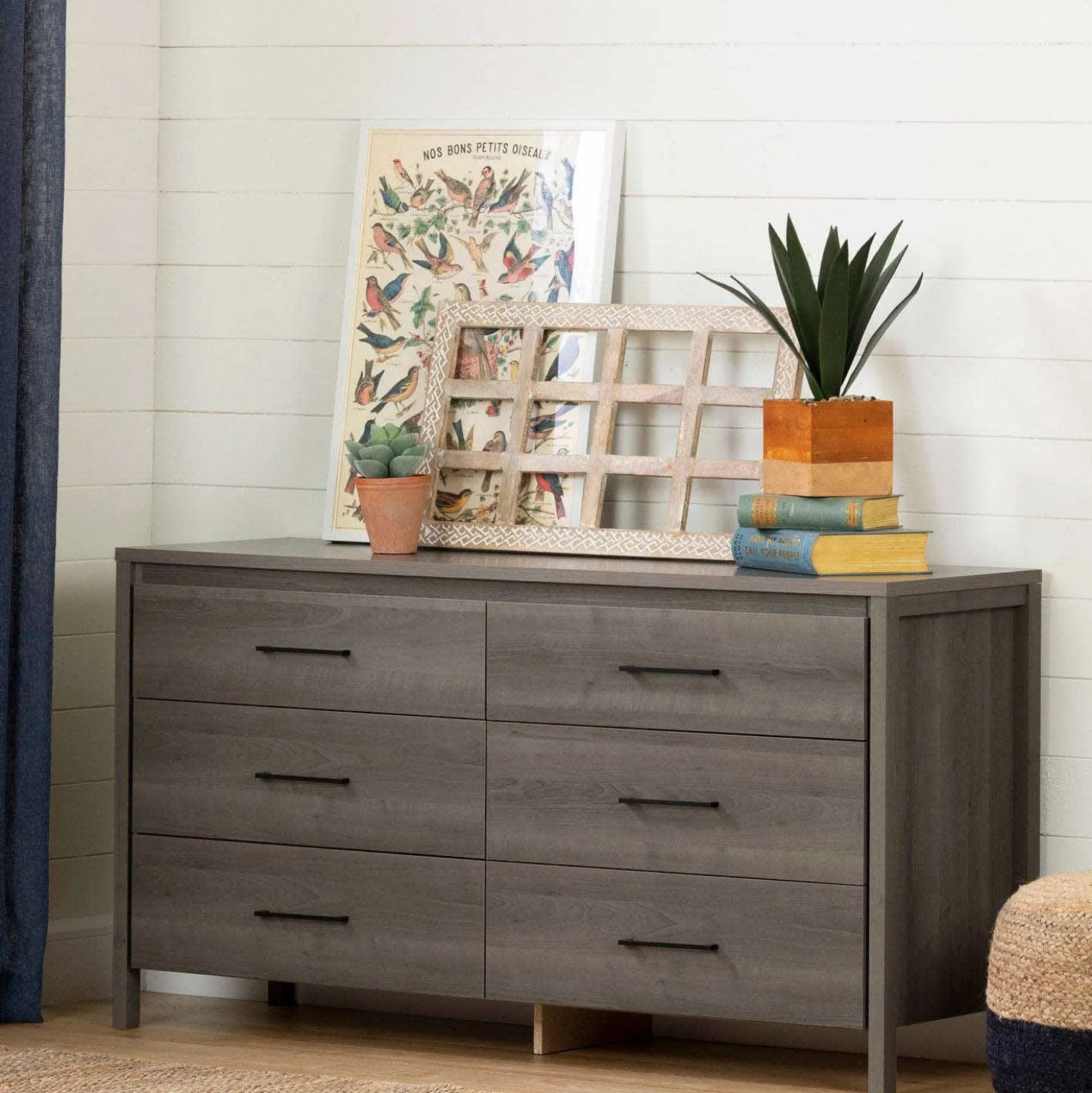 Commode 6 tiroirs - South Shore