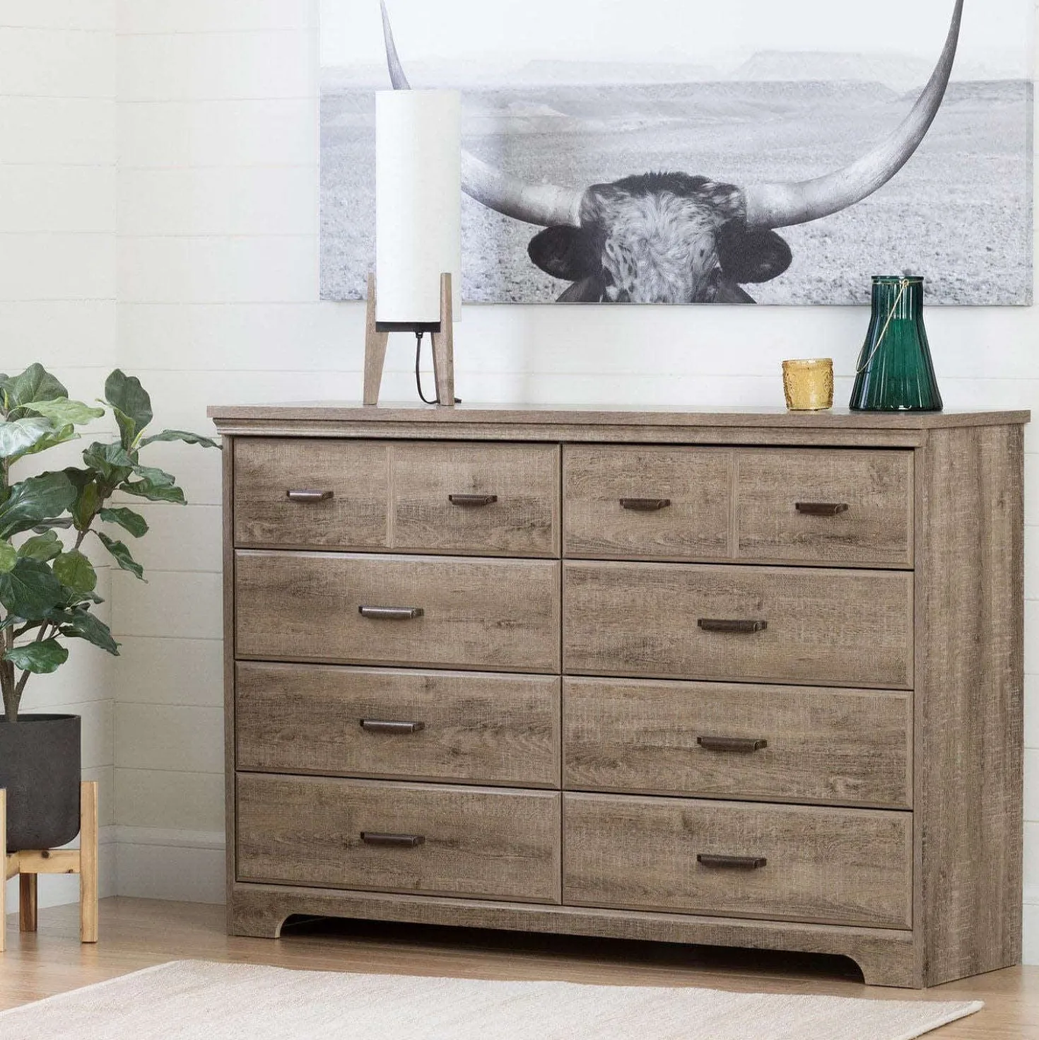 Commode 8 tiroirs - South Shore