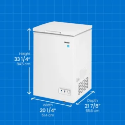 DANBY Congélateur 3,5 pi3, Blanc, Horizontal, 20.25
