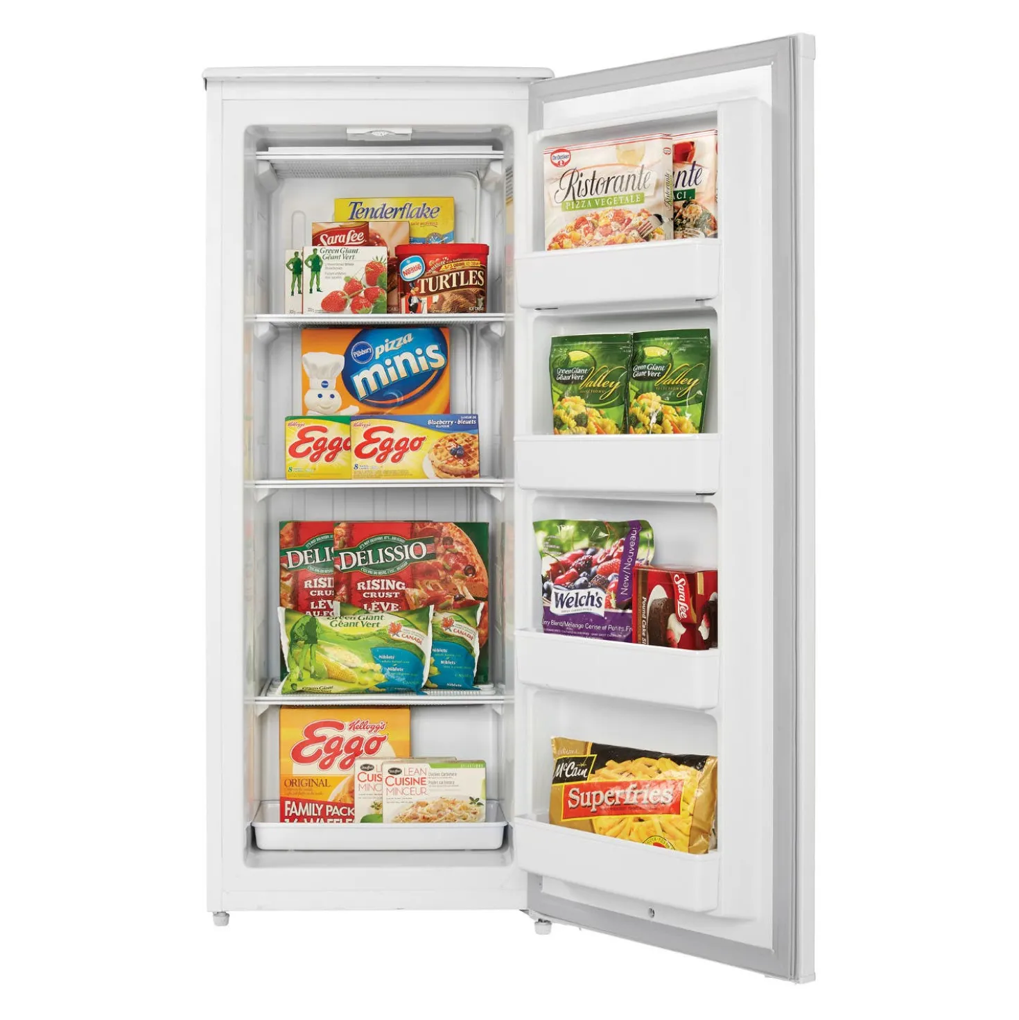 DANBY Congélateur 10,1 pi3, Blanc, Vertical, 24" - DUFM101A2WDD