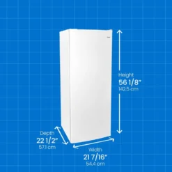 DANBY Congélateur 6 pi3, Blanc, Vertical, 22