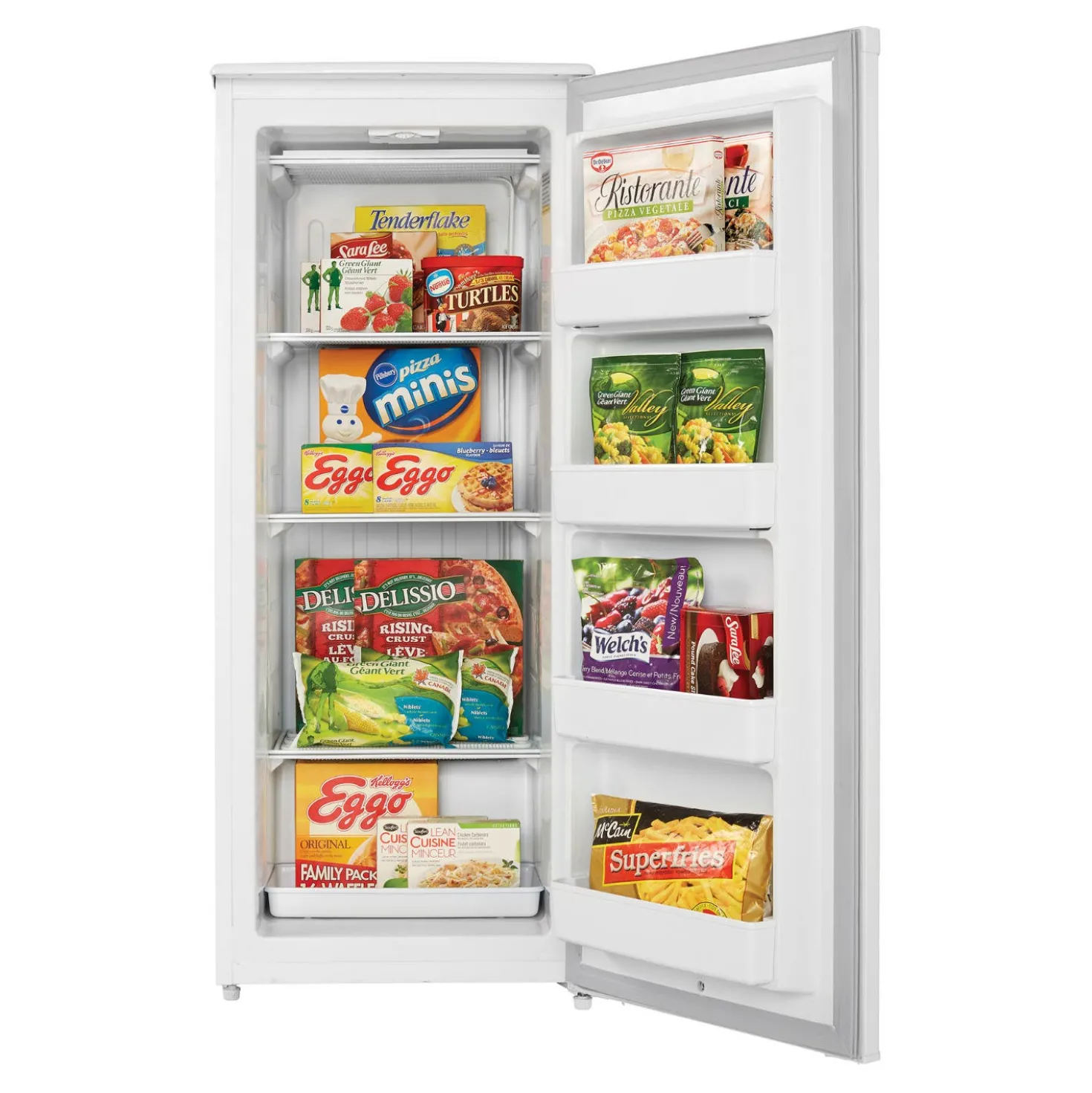 DANBY Congélateur 8,5 pi3, Blanc, Vertical, 24" - DUFM085A4WDD