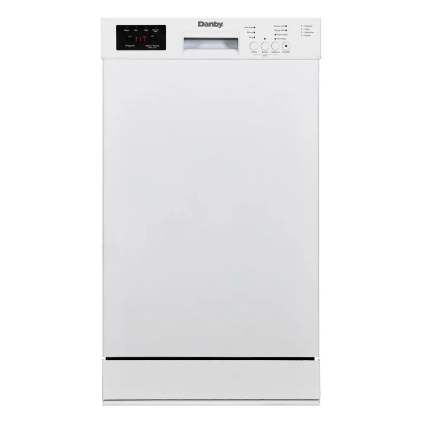 DANBY Lave-vaisselle Encastré Blanc 18" 51dB - DDW18D1EW