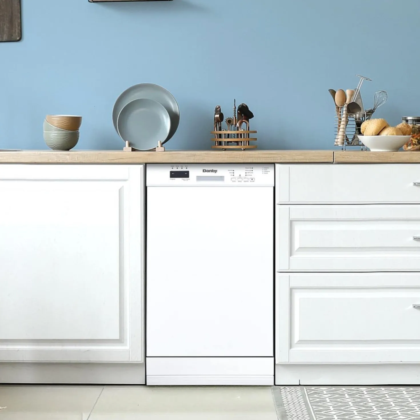 DANBY Lave-vaisselle Encastré Blanc 18" 51dB - DDW18D1EW