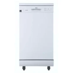 DANBY Lave-vaisselle Portatif Blanc 18" 52dB - DDW1805EWP
