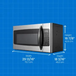 DANBY Micro-ondes, Inox, 30