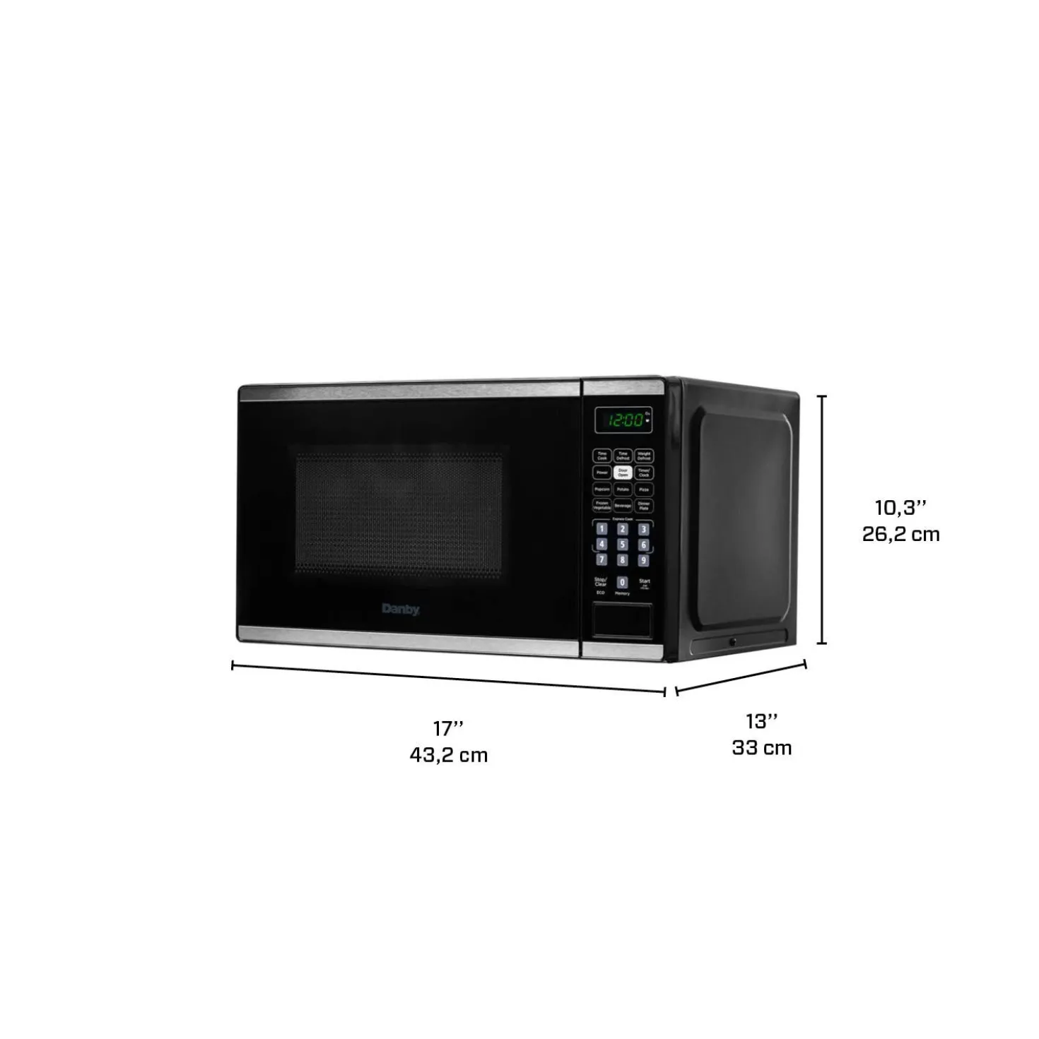DANBY Micro-ondes Inox 699 17" DBMW0722BBS