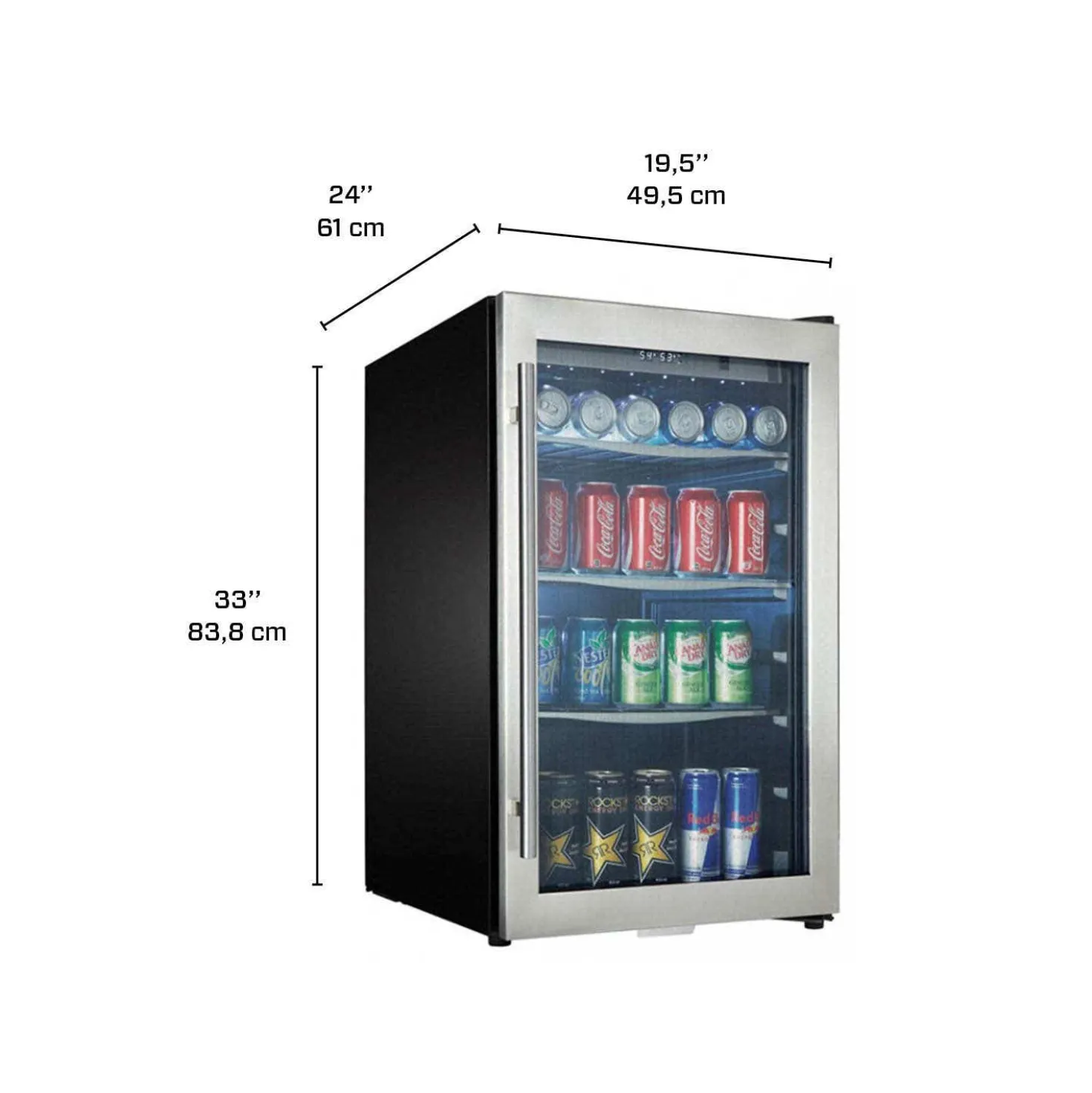 DANBY Refroidisseurs de boisson Inox 19.5" - DBC434A1BSSD