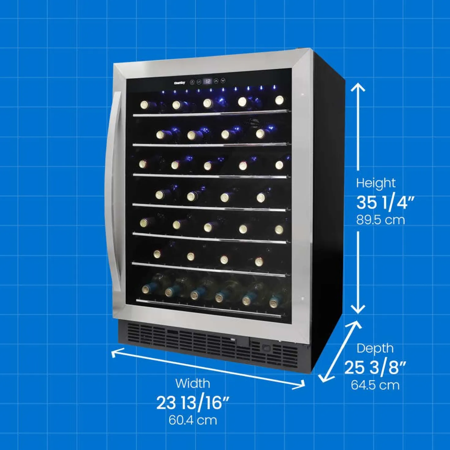 DANBY Refroidisseur à vin Inox 24" - DWC057A1BSS