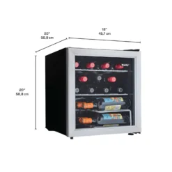 DANBY Refroidisseur à vin Inox 18