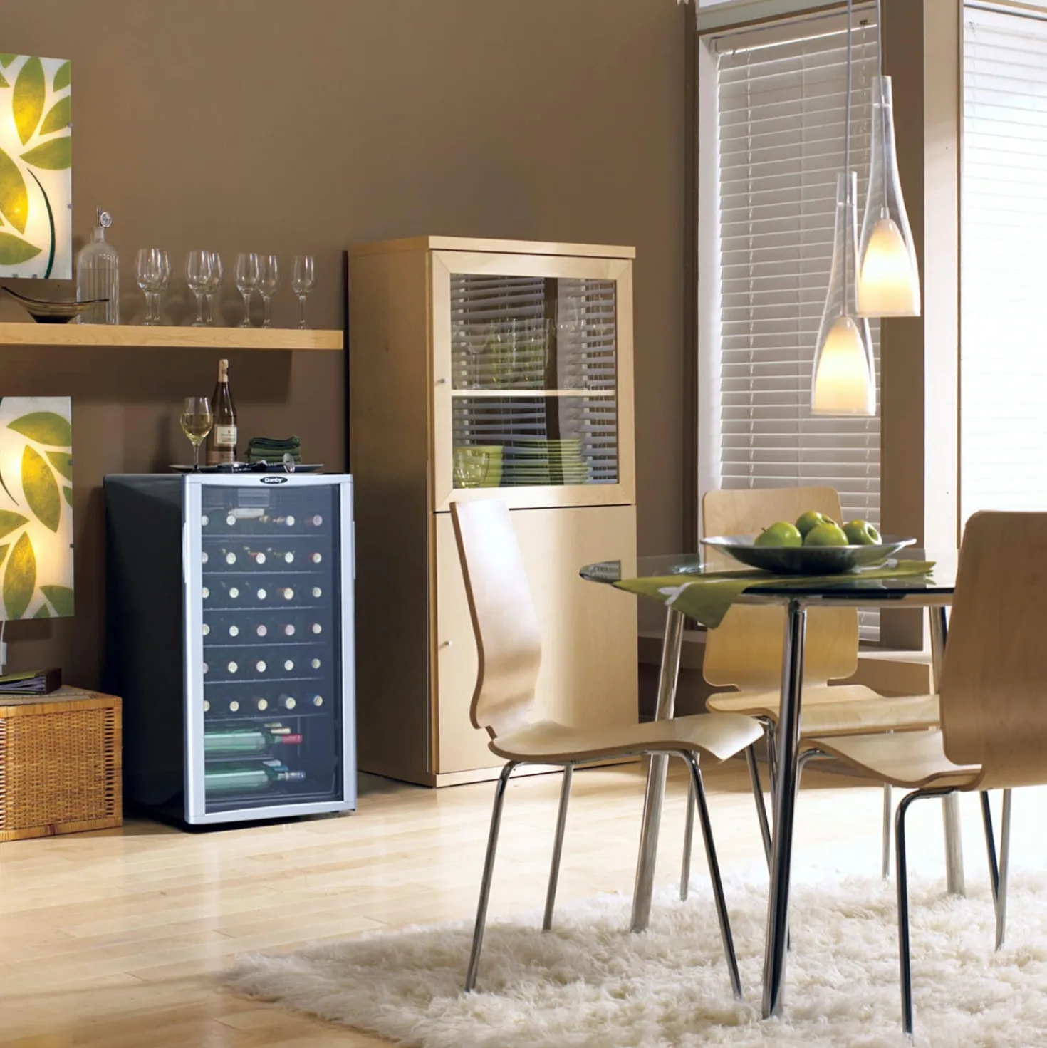 DANBY Refroidisseur à vin Inox 17.5" - DWC350BLP
