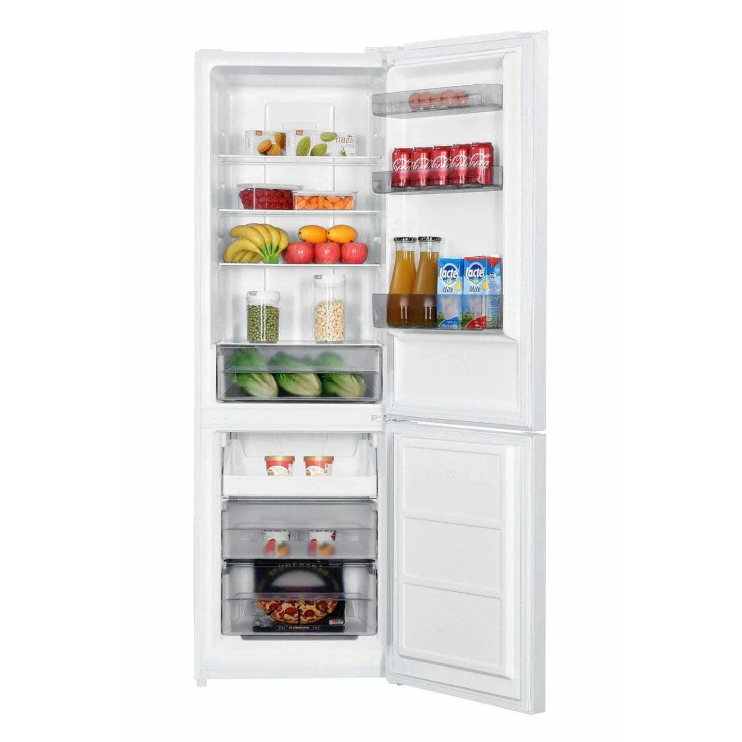 DANBY Réfrigerateur 10 pi3 24 po Blanc Congélateur en bas - DBMF100B1WDB